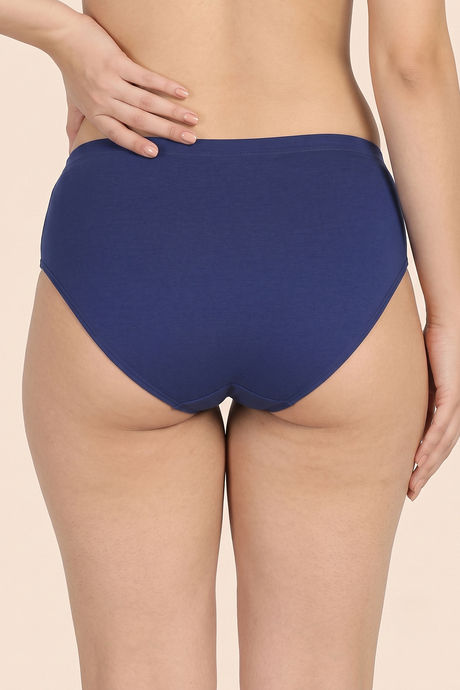 Zivame Full Coverage Medium Rise Hipster Panty (Pack of 3) - Multicolor — image 11